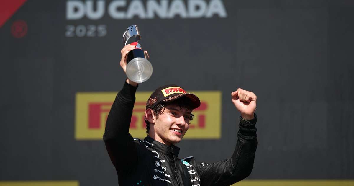 F1: Kimi Antonelli conquista primeiro pódio na Fórmula 1