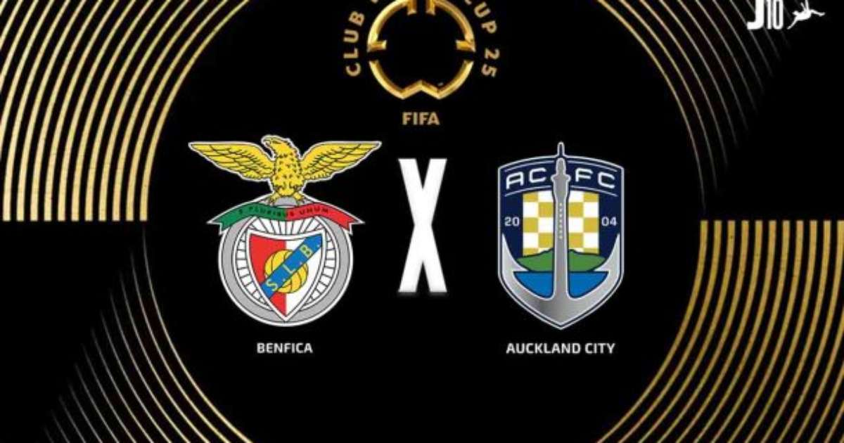 Benfica x Auckland: onde assistir, escalações e arbitragem