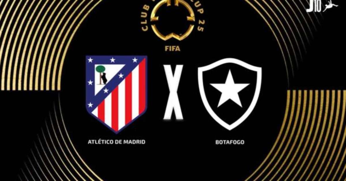 Atlético de Madrid x Botafogo: onde assistir, escalações e arbitragem