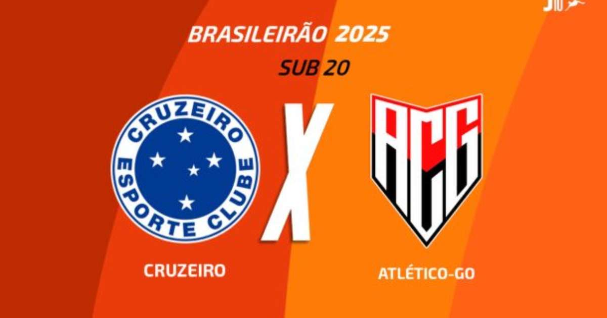 Cruzeiro x Atlético-GO no Brasileiro Sub-20: transmissão e escalações.