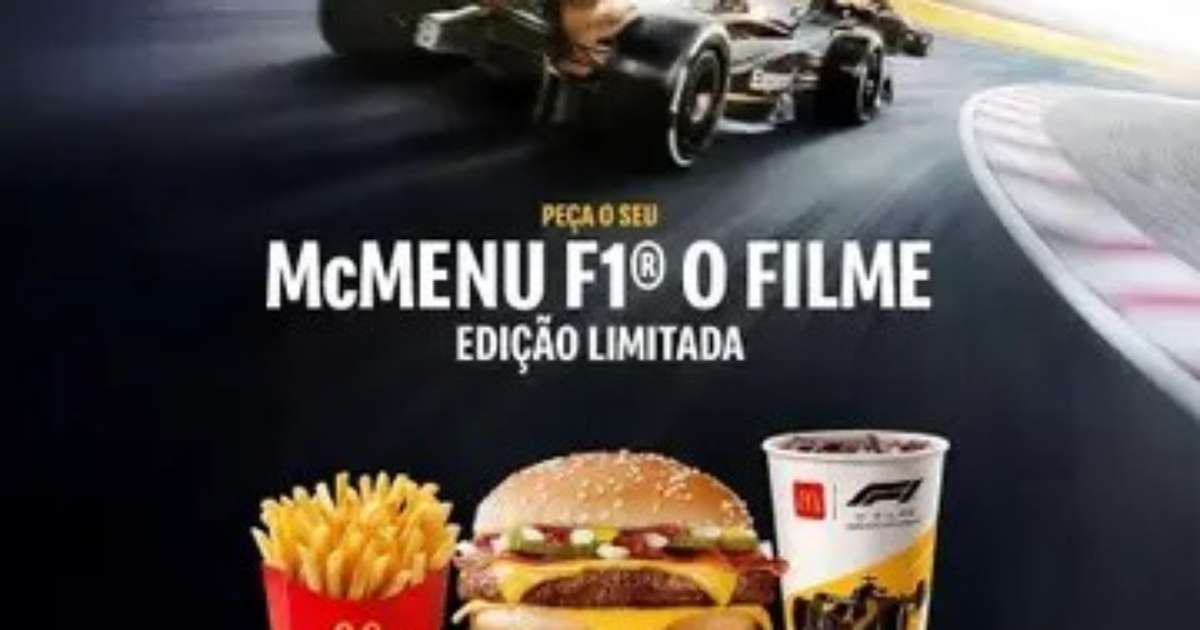 F1: Combo McF1 gera caos e se esgota em poucas horas