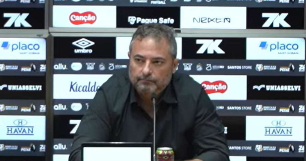 Mensagem de Mattos ao Cruzeiro: apresentação no Santos e expectativas para temporada.