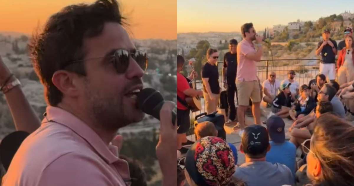 Marcal Pablo Marçal chega em Israel com brasileiros após cessar-fogo: 'Propósito'
