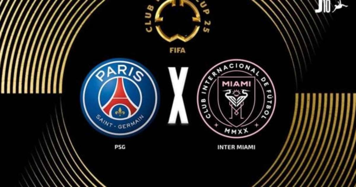 PSG x Inter Miami: onde assistir, escalações e arbitragem