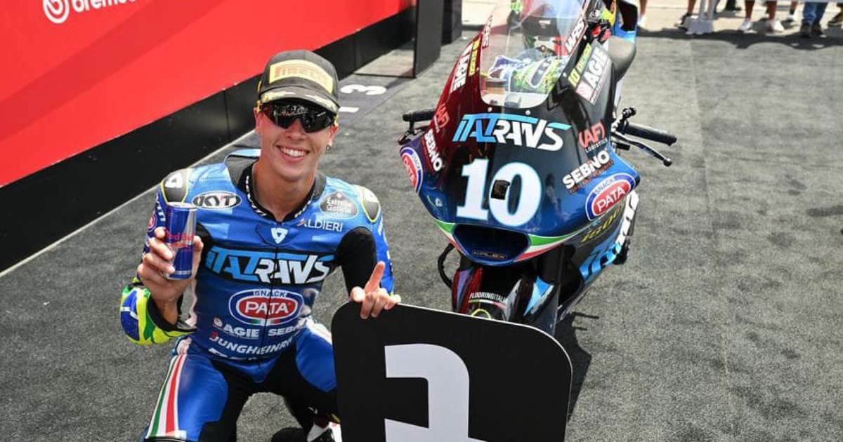Moto2: Moreira faz história pro Brasil e é pole em Assen