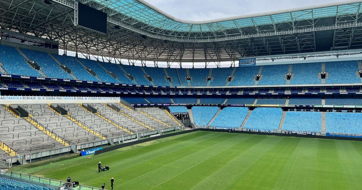 Declaração de Caleffi sobre compra da arena do Grêmio.