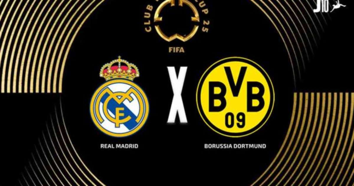 Real Madrid x Borussia Dortmund: onde assistir, escalações e arbitragem