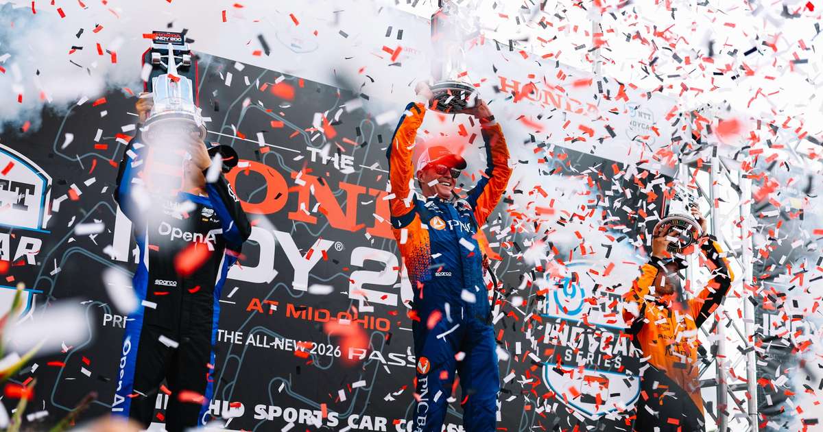 IndyCar: Dixon vence em Mid-Ohio após erro de Palou