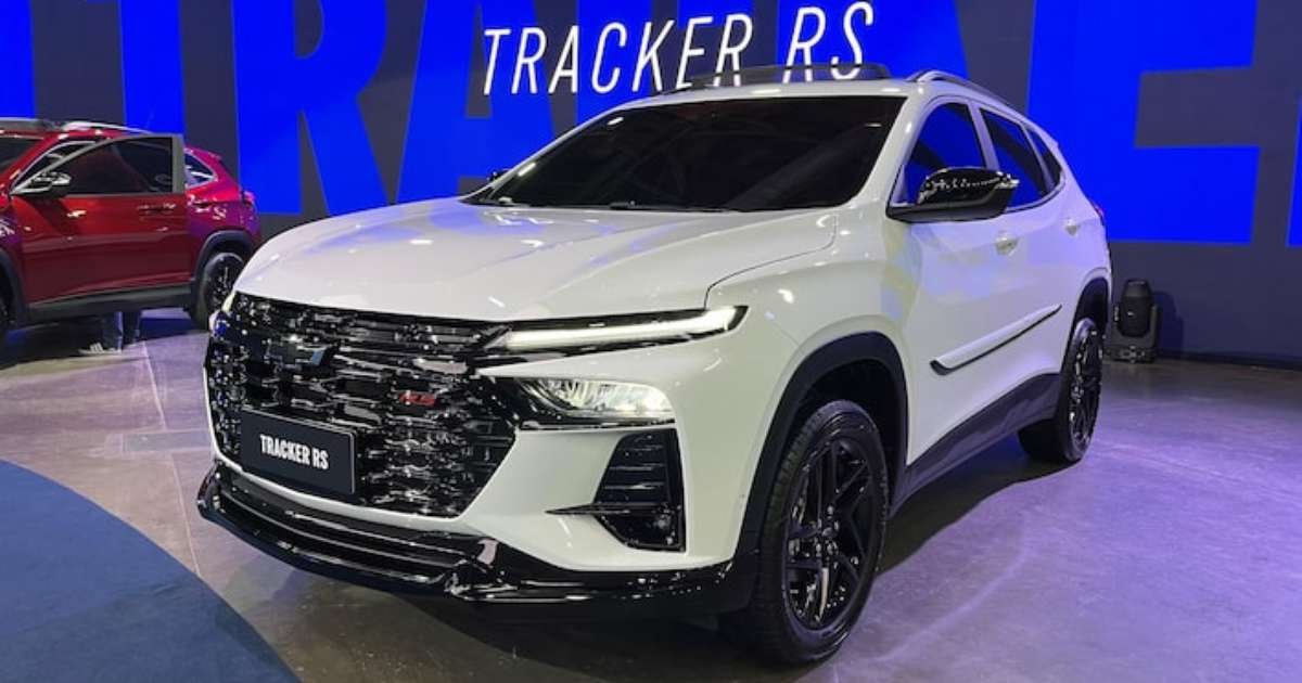 Chevrolet Tracker 2026 estreia com visual moderno, duas telas no painel ...