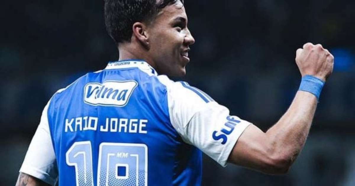 Jovem atacante Kaio Jorge supera lesão e se destaca no Cruzeiro
