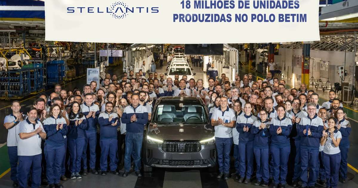 Fiat celebra 18 milhões de veículos em Betim