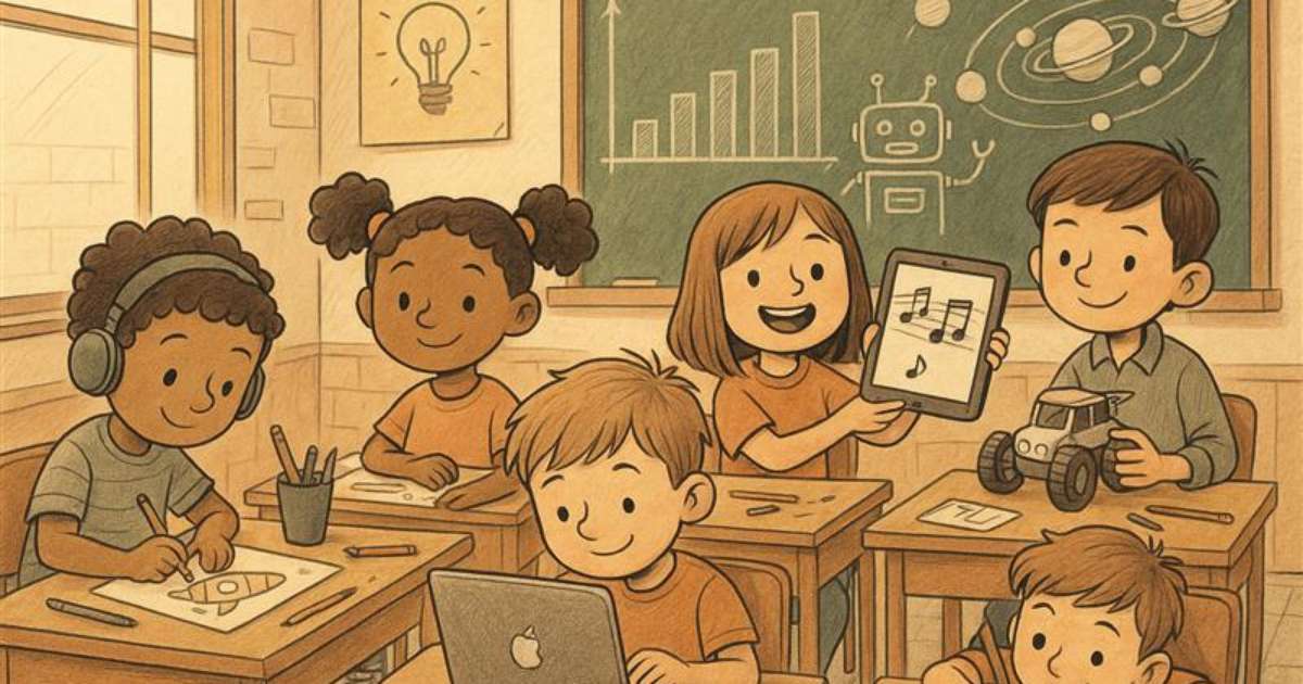 Criatividade e Tecnologia: Uma Combinação Essencial para o Futuro das Novas Gerações