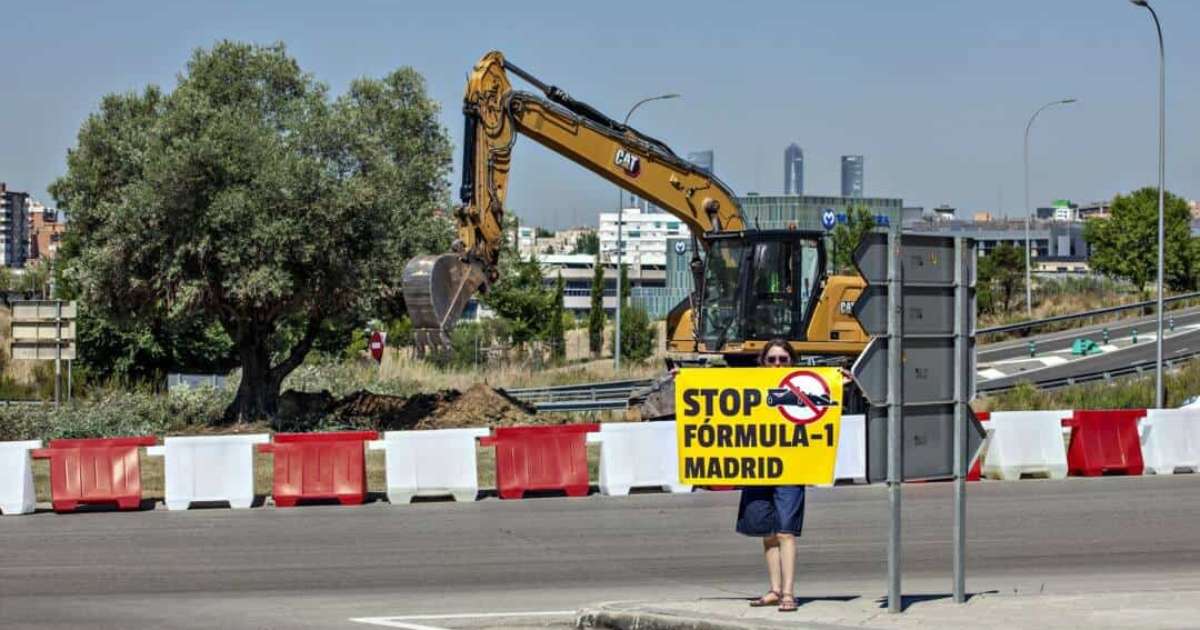 F1: Realocação de árvores para o circuito de rua em Madrid gera polêmica