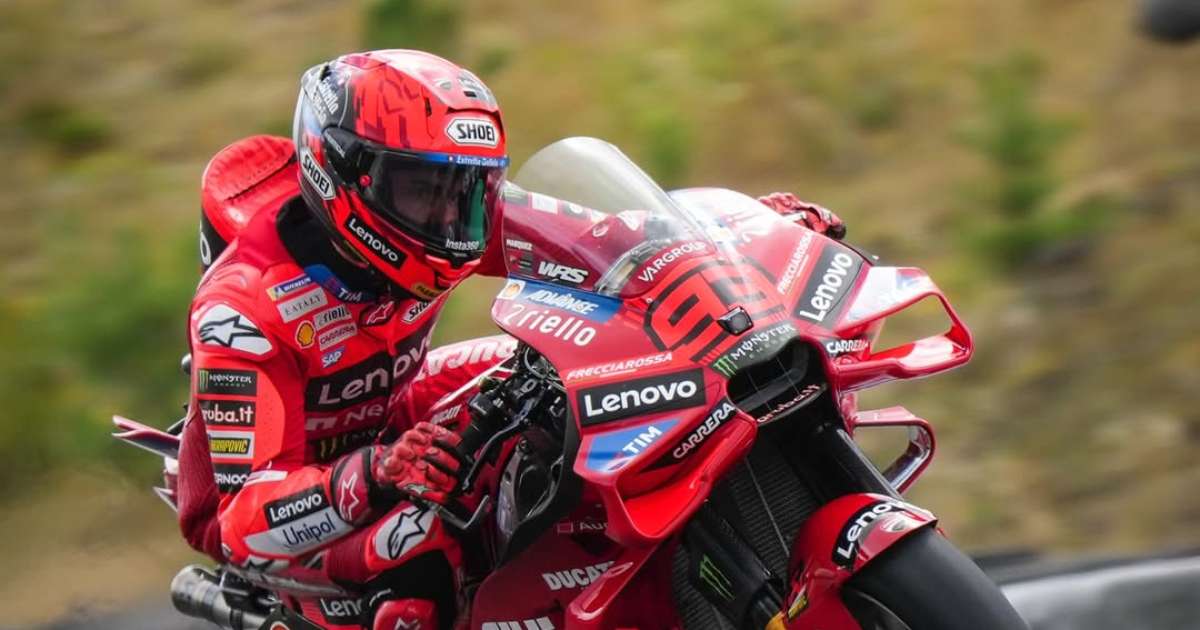 MotoGP: Marc Márquez supera falhas e lidera o TL1 em Brno