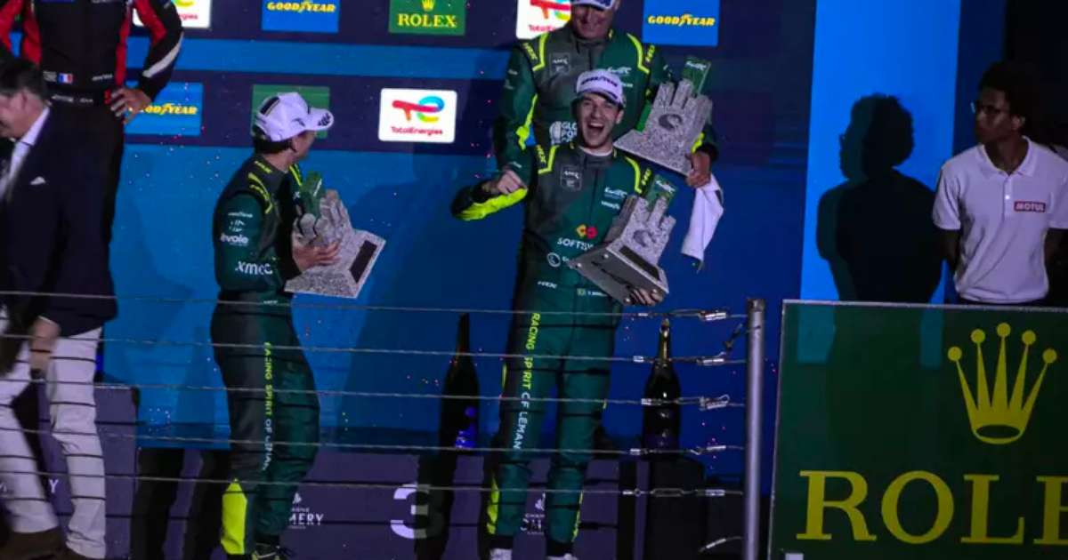 WEC: Correndo em casa, Dudu Barrichello celebra primeiro pódio na categoria
