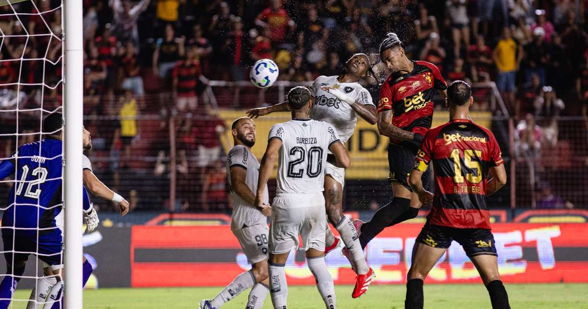 Sport leva gol nos acréscimos, perde para o Botafogo e segue sem vencer ...