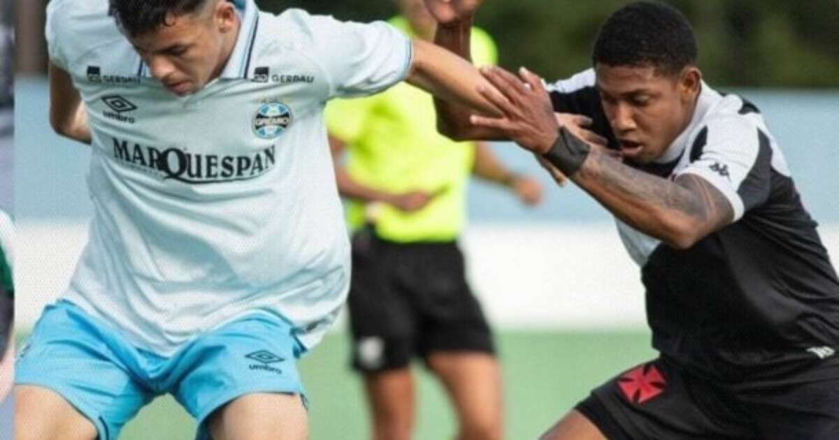 Vasco avança às quartas e Grêmio se salva da queda no Brasileiro Sub-20