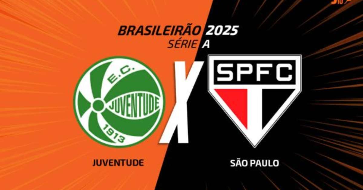 Juventude x São Paulo: onde assistir, escalações e arbitragem