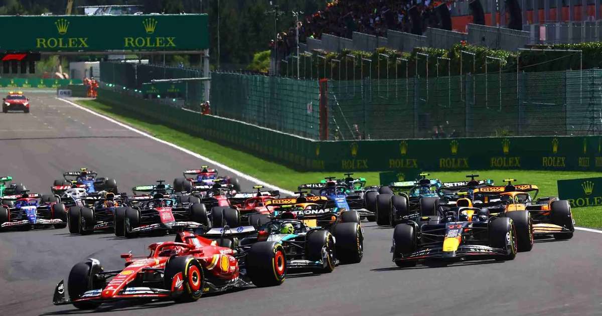 F1: Veja os horários e onde assistir ao Grande Prêmio da Bélgica neste final de semana