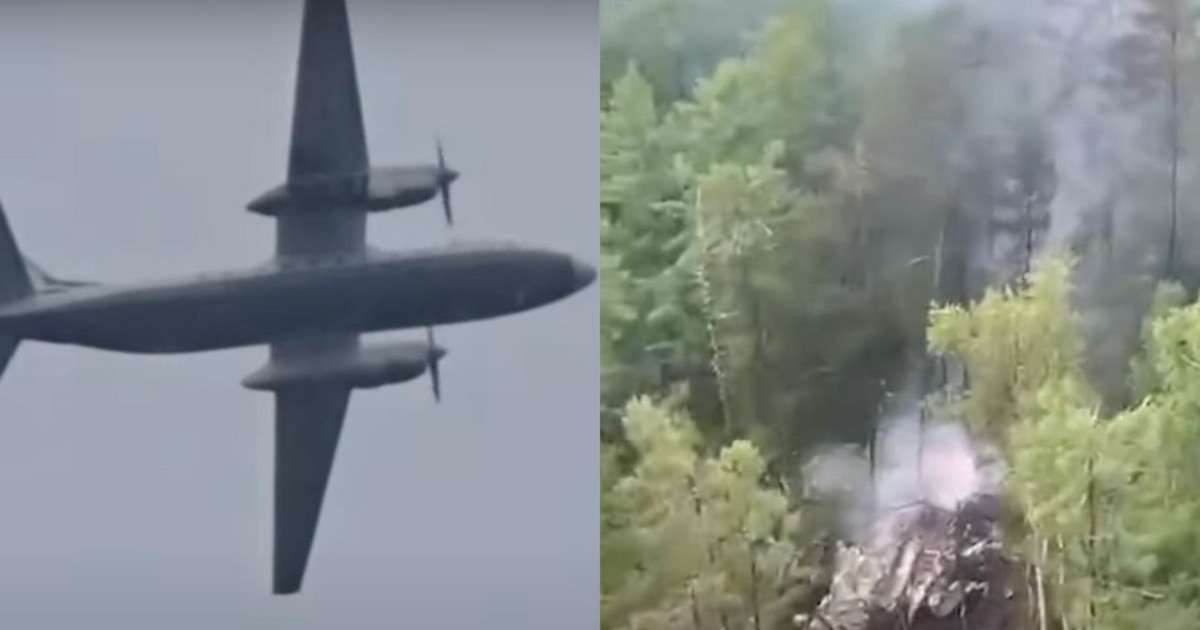 Avião com quase 50 passageiros cai no leste da Rússia