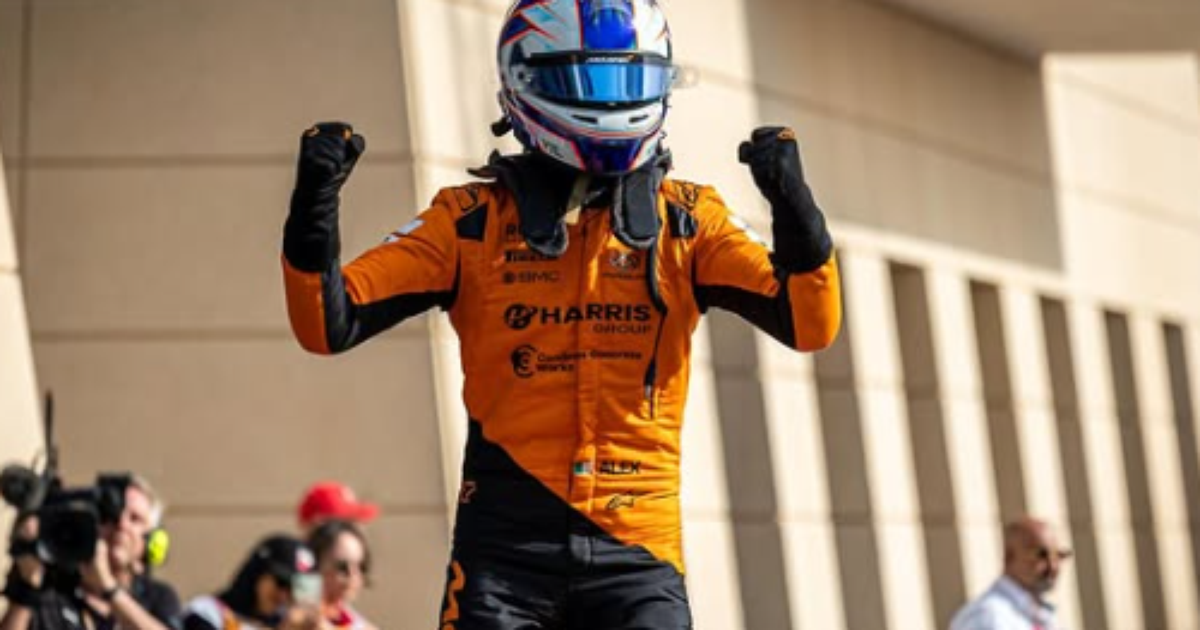 F2: Dunne vence corrida principal marcada por chuva e caos em Spa