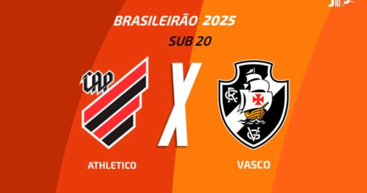 Athletico x Vasco (Sub-20): onde assistir, escalações e arbitragem