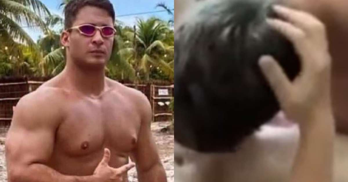 Agressor dos '60 socos' traia mulher com outros homens e teve conversa exposta por trans