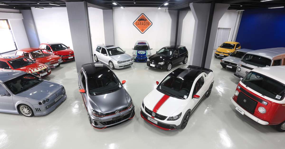 Garagem Volkswagen é ampliada com 13 novos carros e será aberta ao público