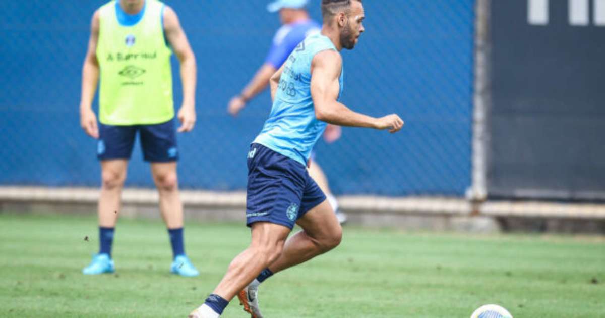 Retorno de Braithwaite aos treinos minimiza preocupações no Grêmio