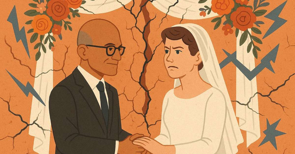 A Microsoft deu 13 bilhões de dólares à OpenAI para desenvolver suas IAs e pode perder tudo caso fornecedora avance demais