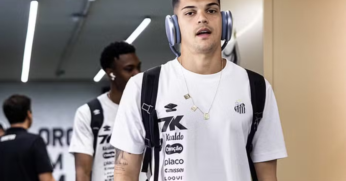 Gabriel Brazão, do Santos, revela interesse em jogar no Cruzeiro.