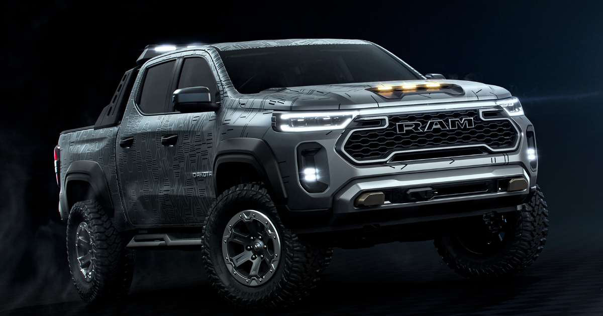 Nova picape média Ram Dakota terá produção iniciada ainda em 2025
