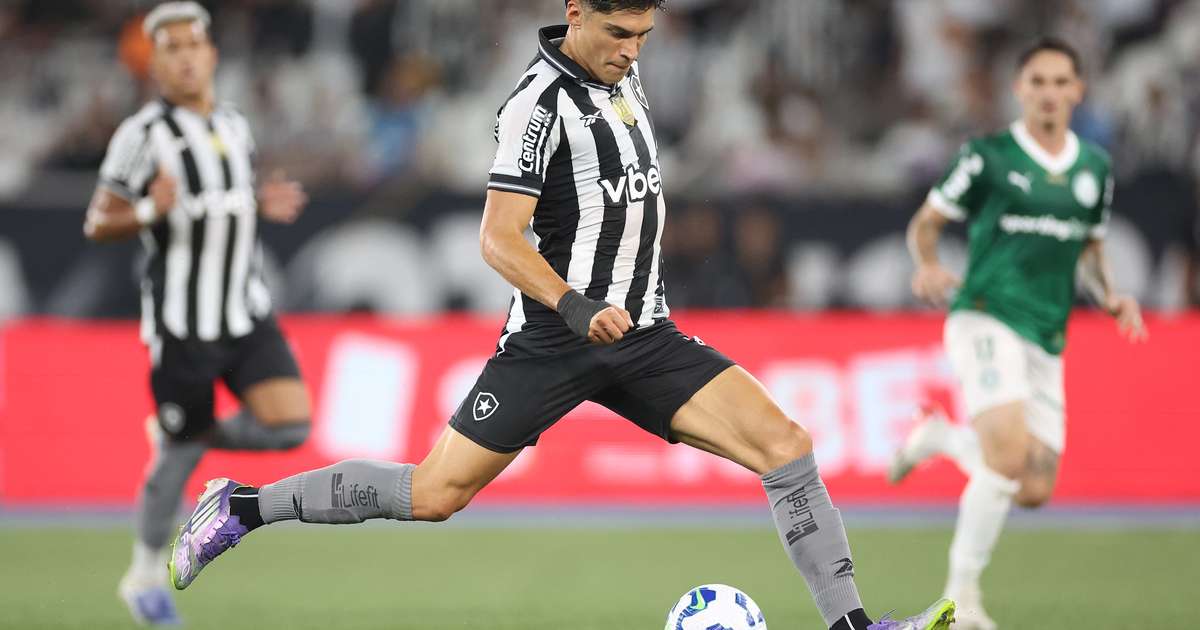 Análise: Botafogo volta a ser ineficaz no ataque e perde para o Palmeiras