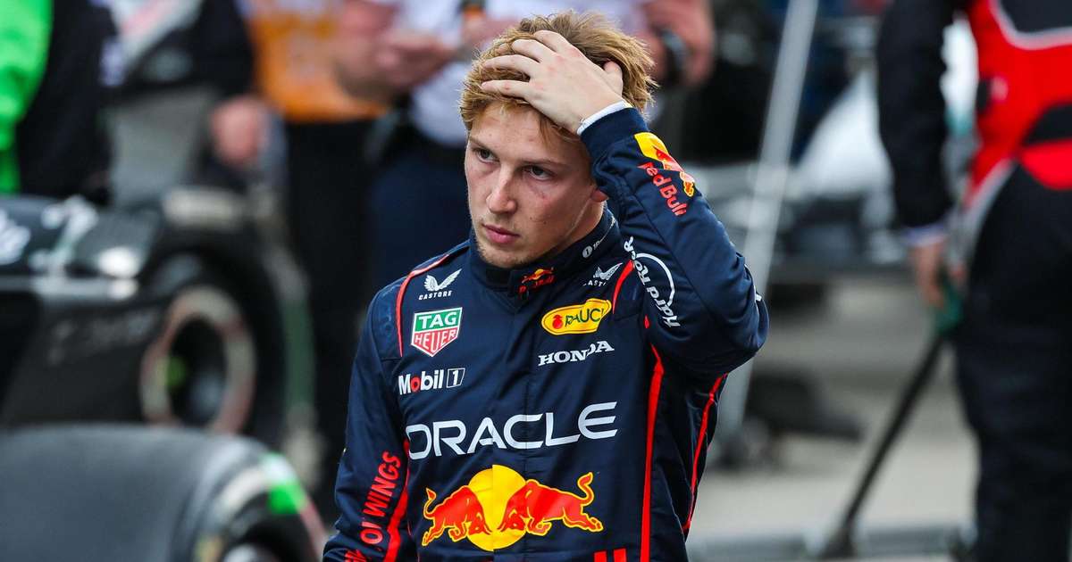 F1: Lawson expõe frustração após rebaixamento na Red Bull