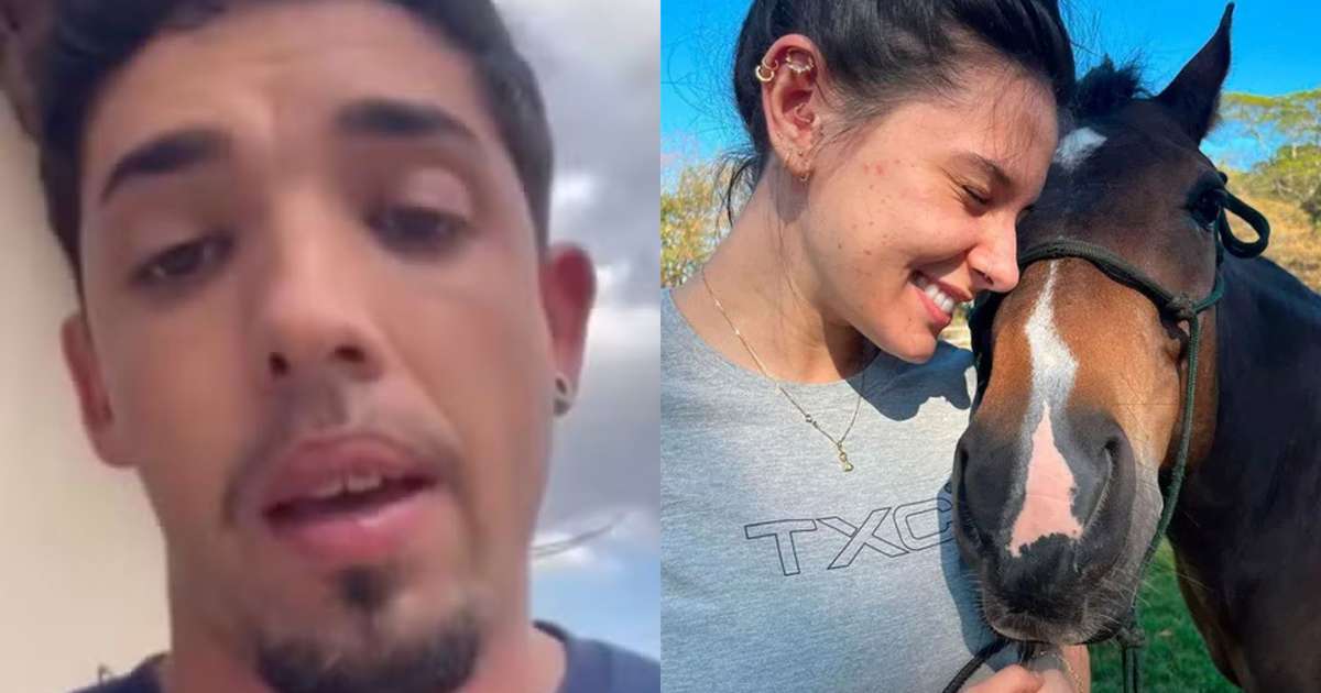 Amigo relata momento em que presenciou homem mutilar cavalo: 'Sem reação'