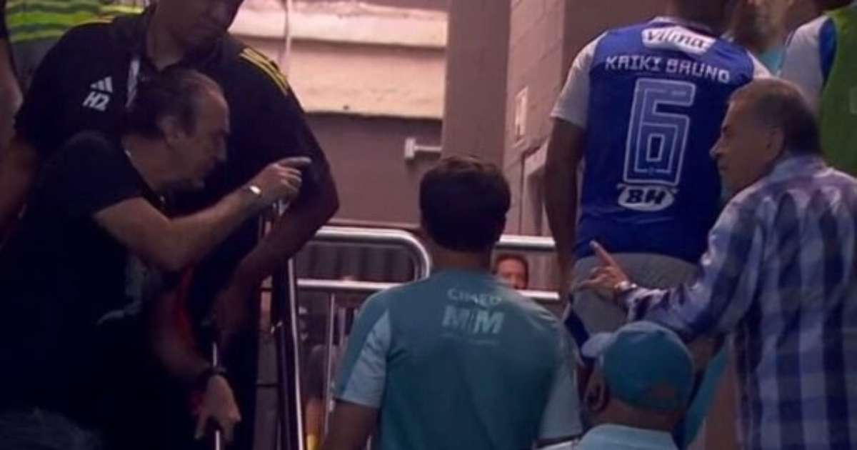Discórdia entre Cuca e dirigente do Cruzeiro é normal em clássico.