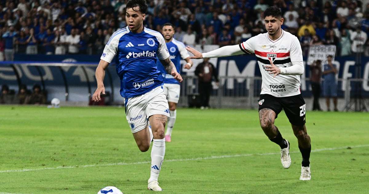 São Paulo tem invencibilidade interrompida pelo Cruzeiro em partida de baixa efetividade.