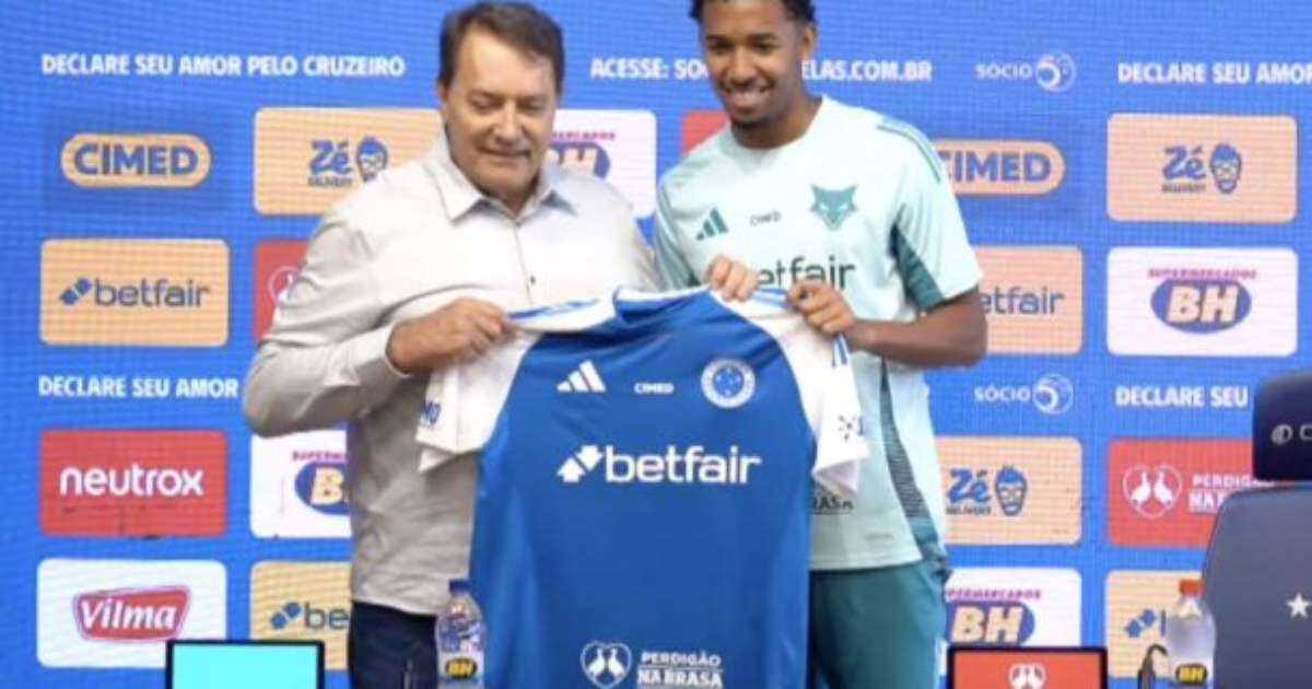 Sonho de criança: Ryan Guilherme revela desejo de defender o Cruzeiro