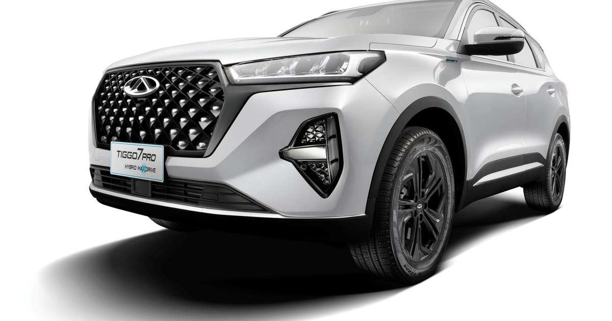 Tiggo 7 Pro Hybrid Max Drive é vendido pelo mesmo preço da versão a combustão