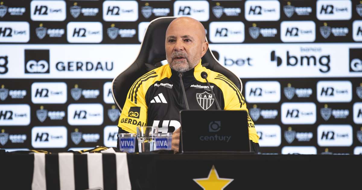 Sampaoli é apresentado no Galo e explica motivo de ter escolhido o
