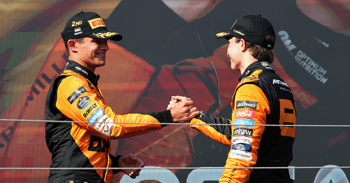F1: Norris avalia troca de posição com Piastri no GP da Itália e diz: “foi a decisão mais justa”