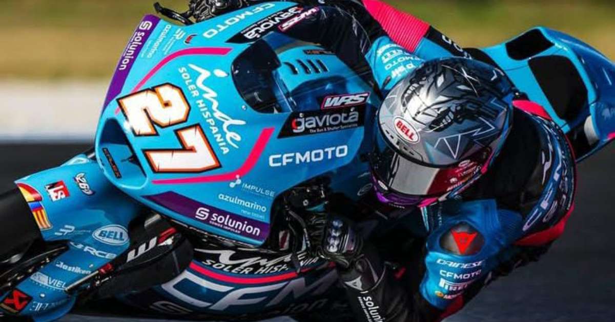 Moto2: Dani Holgado vence GP da Catalunha com tranquilidade