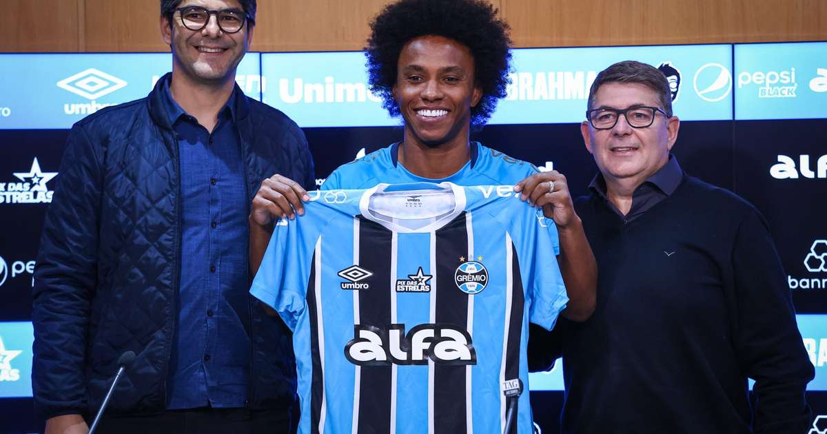 Expectativa de Willian para Gre-Nal: Ansiedade e frio na barriga no Grêmio.