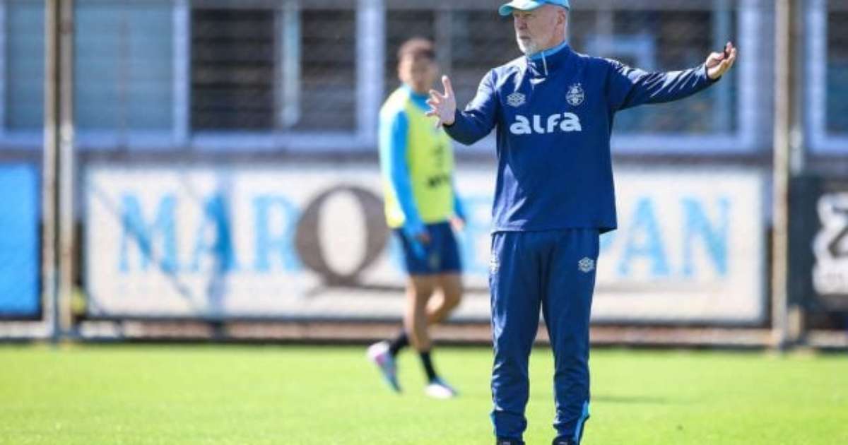 Retorno do Trio Selecionável Impacta Treino do Grêmio