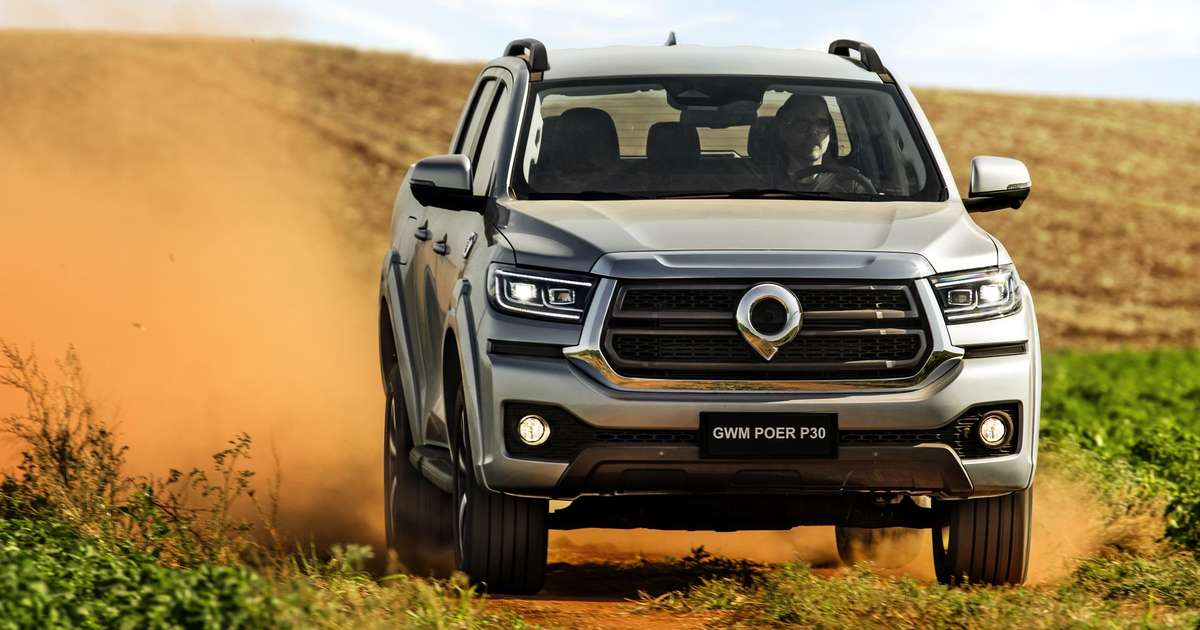 GWM Poer P30 tem motor a diesel para ser alternativa viável entre as picapes