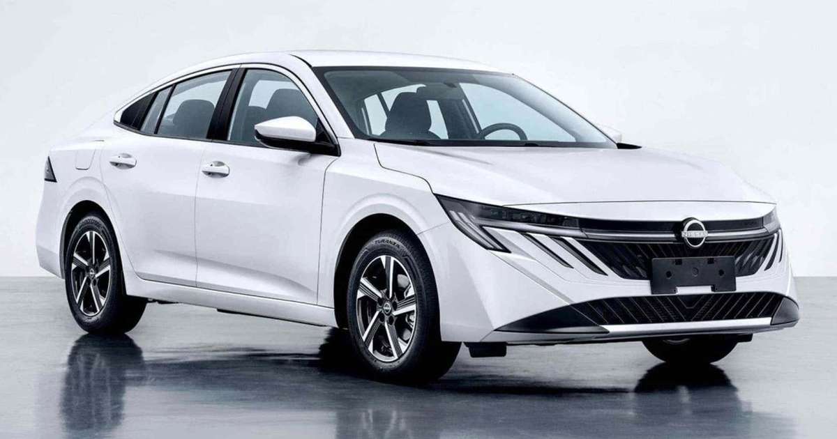 Novo Nissan Sentra 2026 tem visual revelado antes do lançamento na China