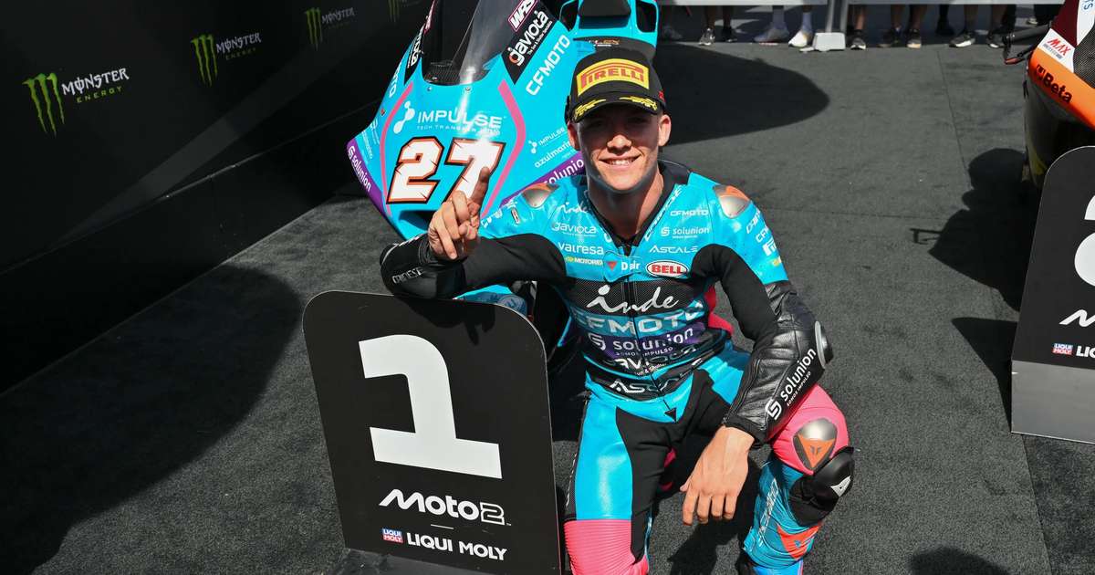 Moto2: Daniel Holgado conquista pole no GP de San Marino