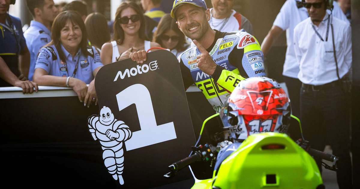 MotoE: Matteo Ferrari vence corrida 2 no GP de San Marino; Eric Granado é 2º