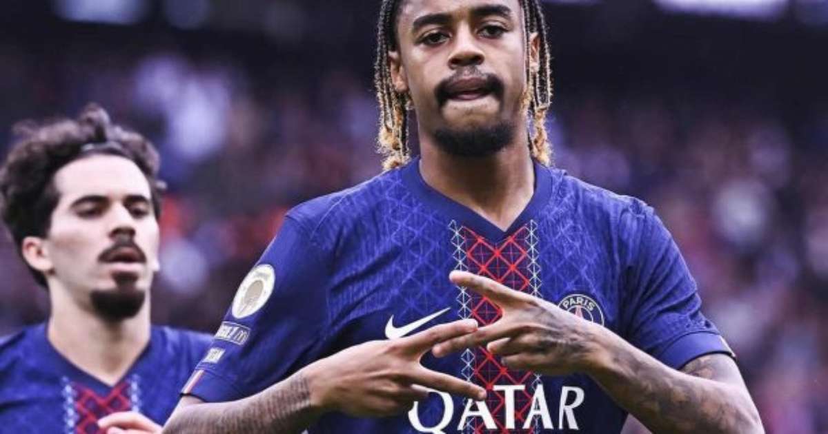 Barcola faz golaços na vitória do PSG sobre o Lens