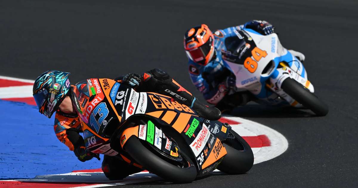 Moto2: Celestino Vietti vence o GP de San Marino; Diogo Moreira é vice-líder do campeonato